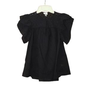 NWOT A New Day Romantic Cotton Eyelet Top